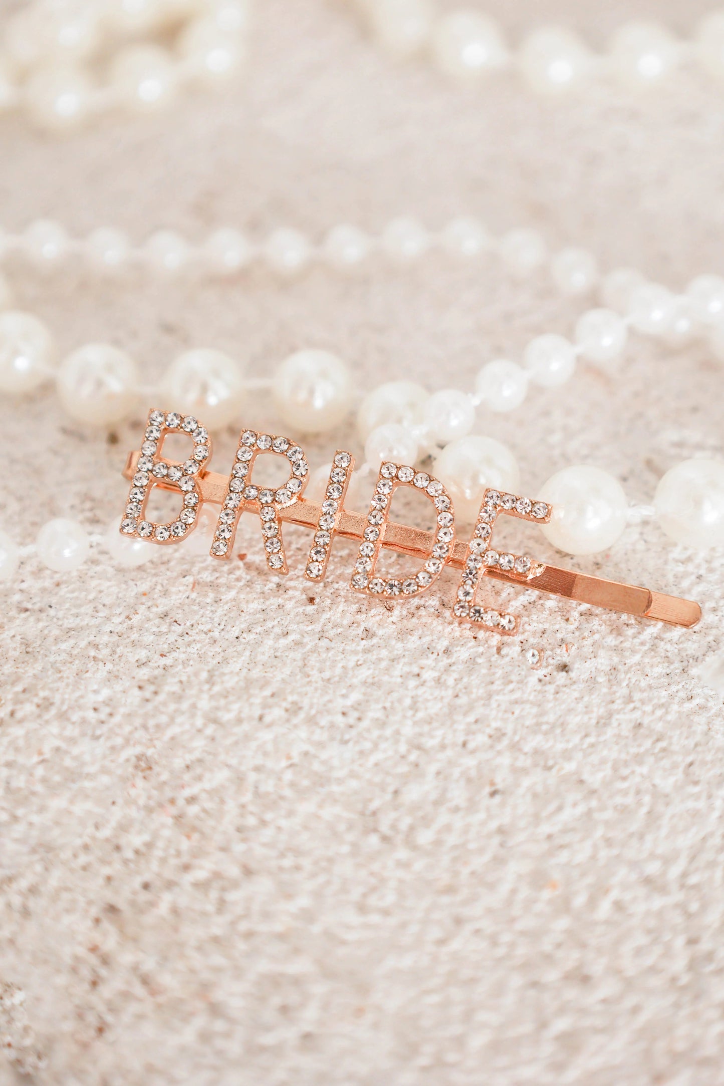 “Bride” Crystal Hair Pin