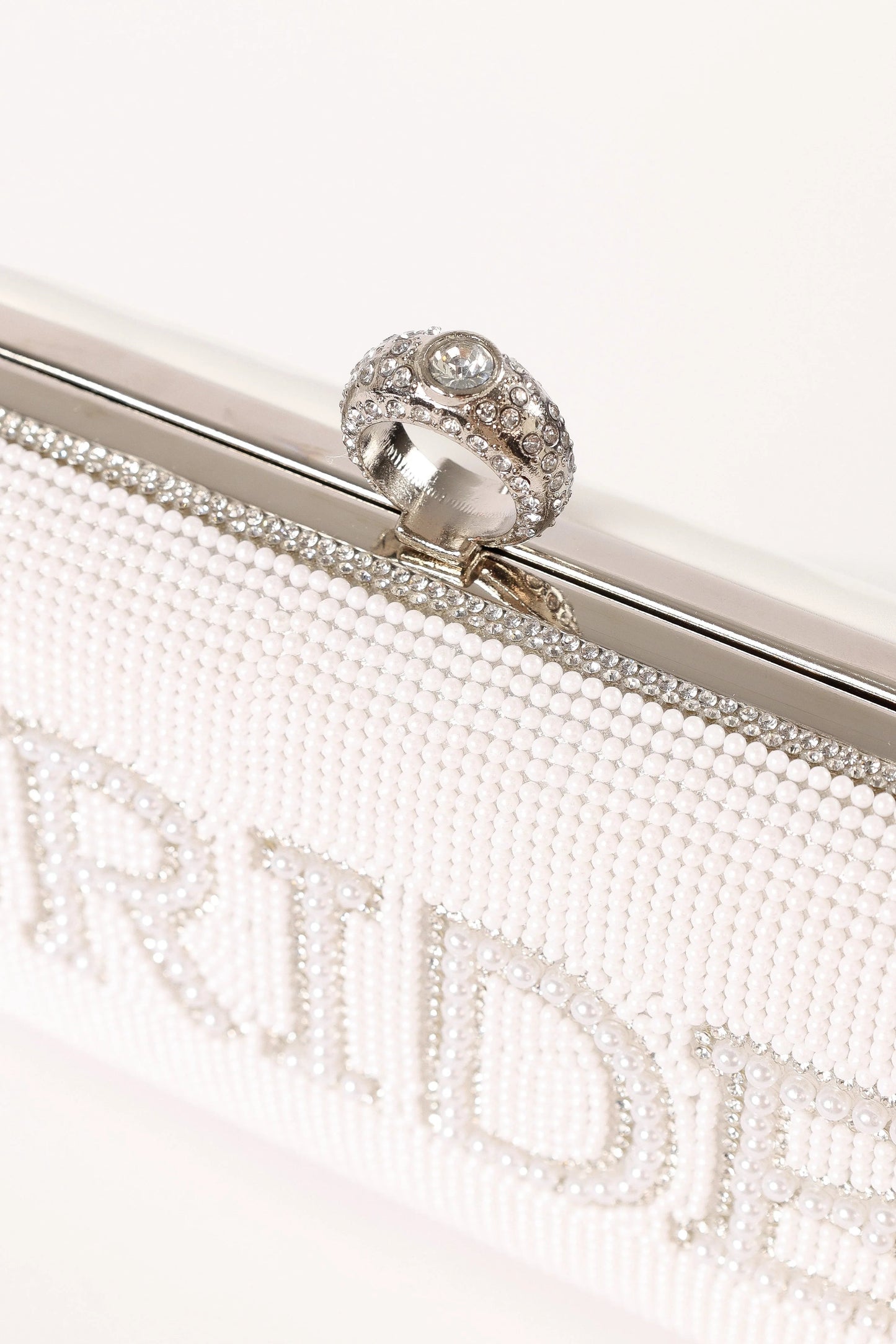 Embellished Clutch Crossbody Bag