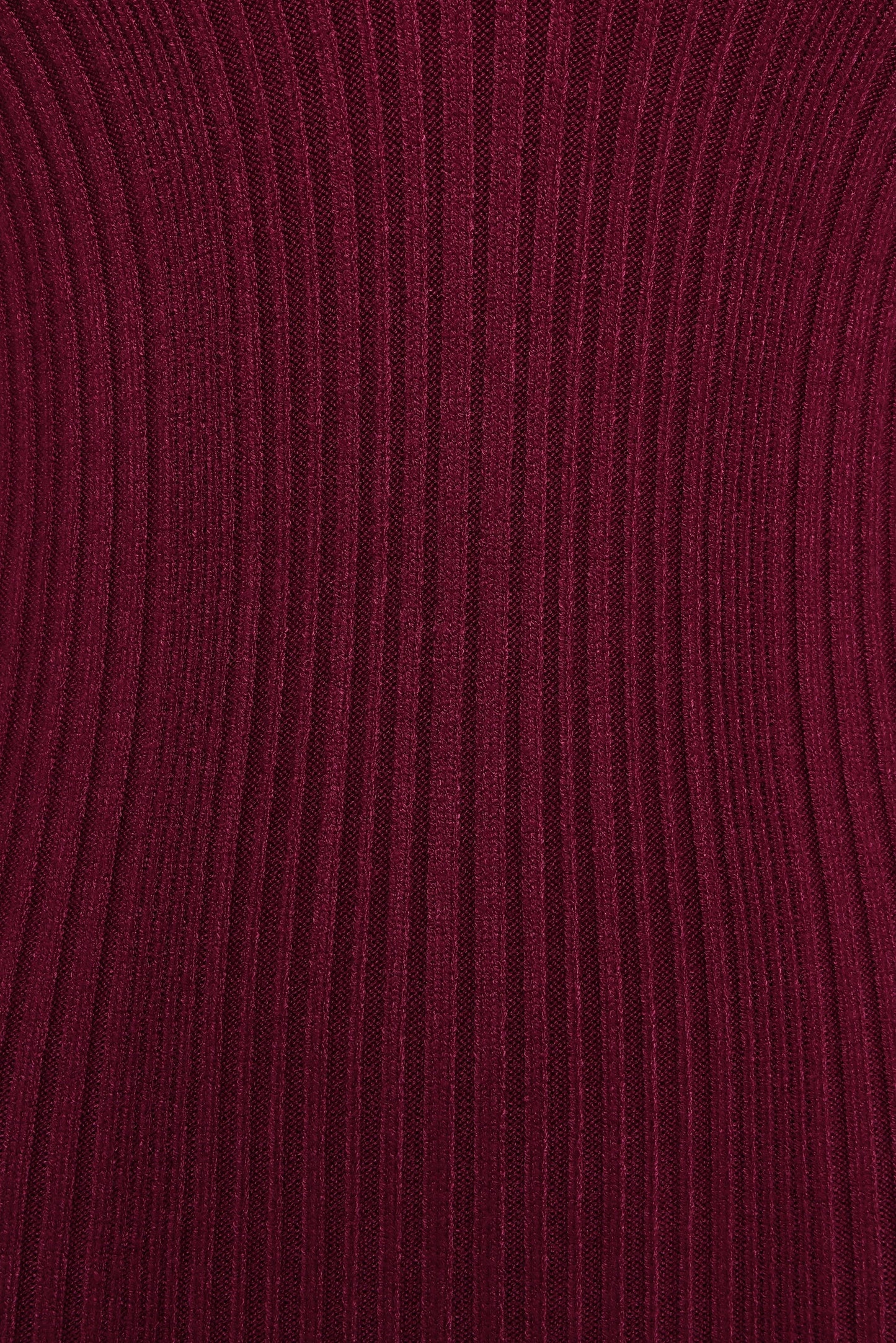 Side-Split Ribbed Maxi Knit Dress