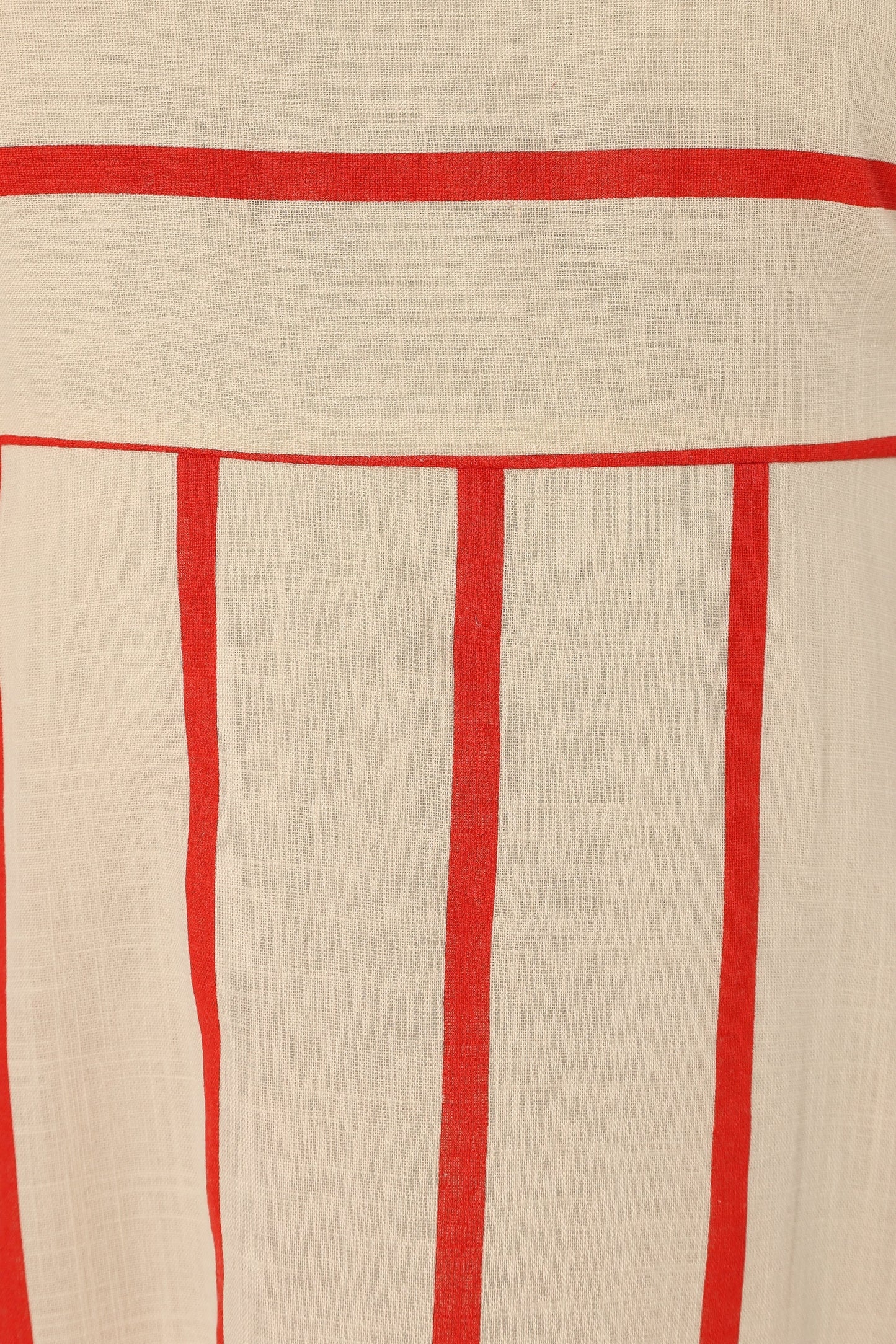 Striped Shirred Back Maxi Dress
